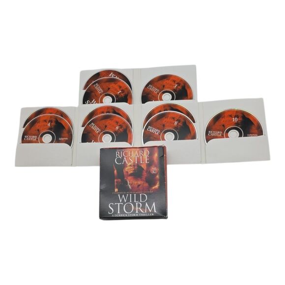 Lot Of 3 Richard Castle Nikki Heat Derrick Storm Thriller Audio CDs Audiobooks - Picture 7 of 7